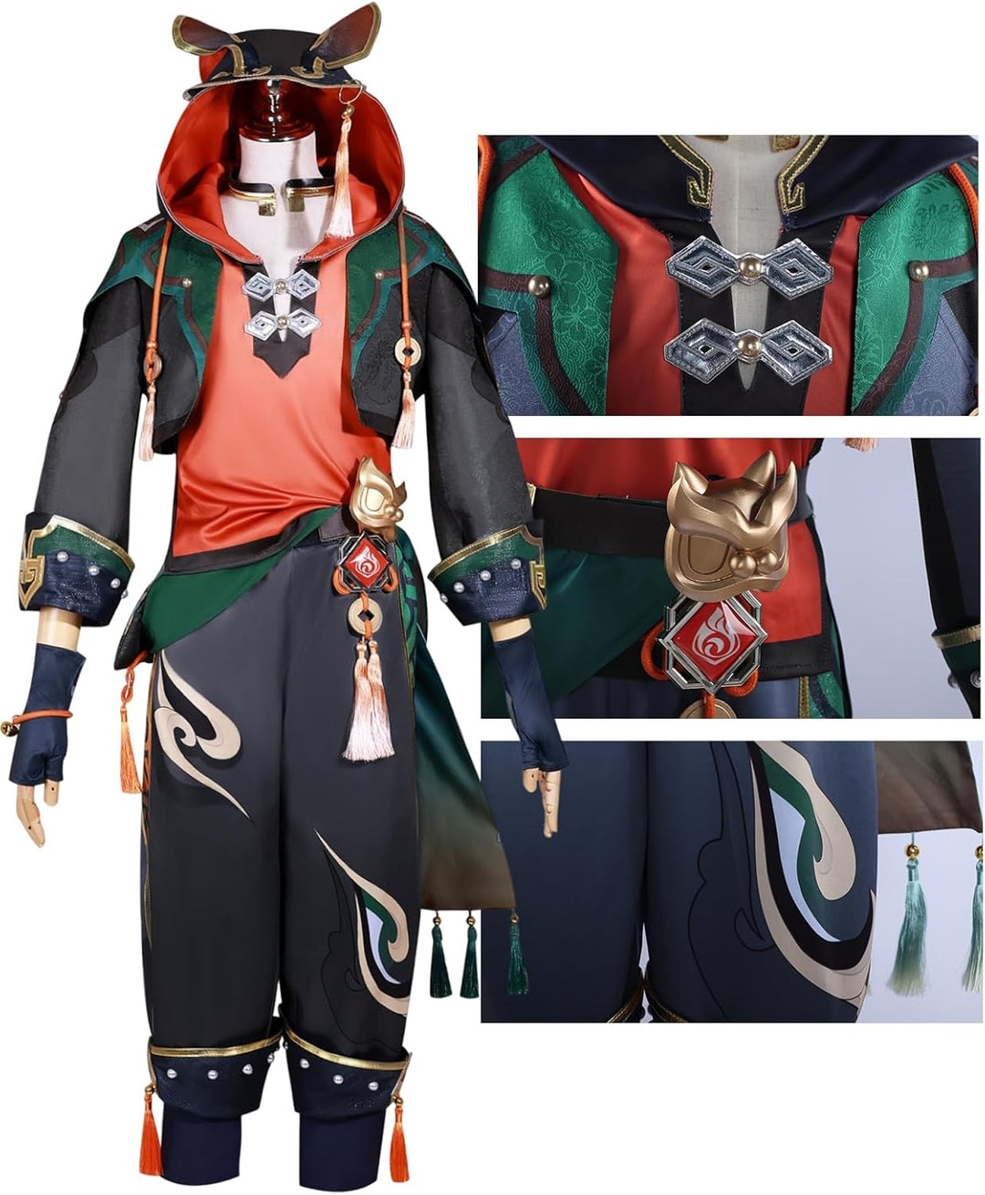 Genshin Cosplay Venti Yae Miko Raiden Shogun Arlecchino Cosplay Kostüm Skirk Cosplay Halloween Anzug