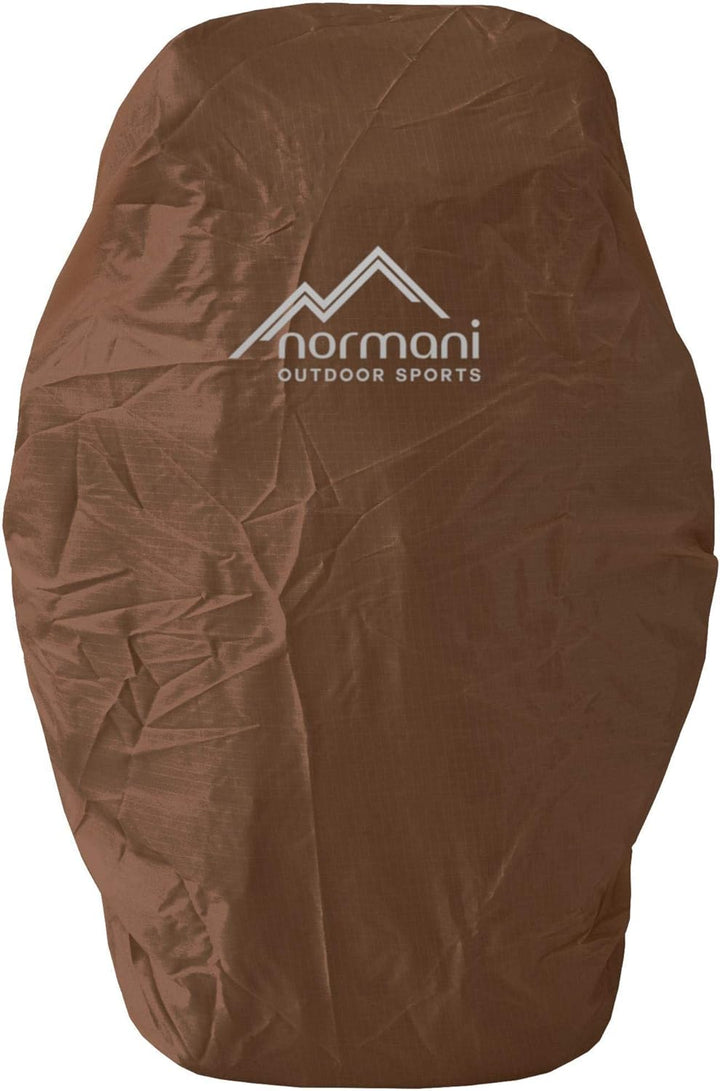 normani wasserdichter Regenüberzug Raincover Regenhülle für Backpacks Rucksack Koyote 100-130 Liter,