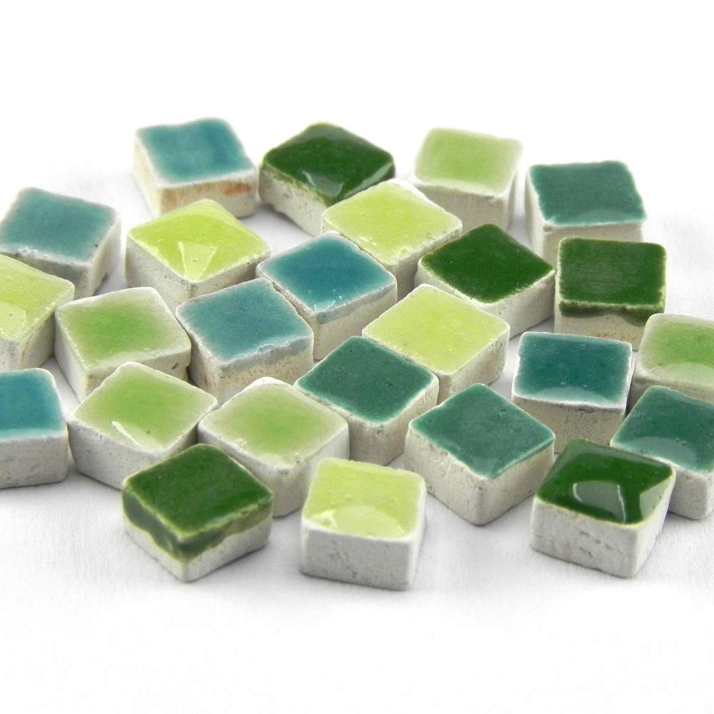 Mosaik-Minis (5x5x3mm), 5000 Stück, mix grün Mix Grün, Mxvr, Mix Grün, Mxvr