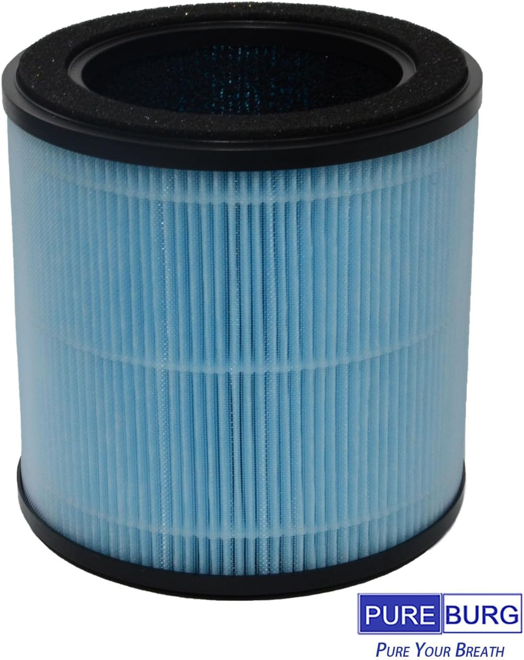 PUREBURG Ersatzfilter kompatibel mit Homvana H201 & TEC.Bean JH50G-M Luftreinigern, 2 Stück, H13 HEP
