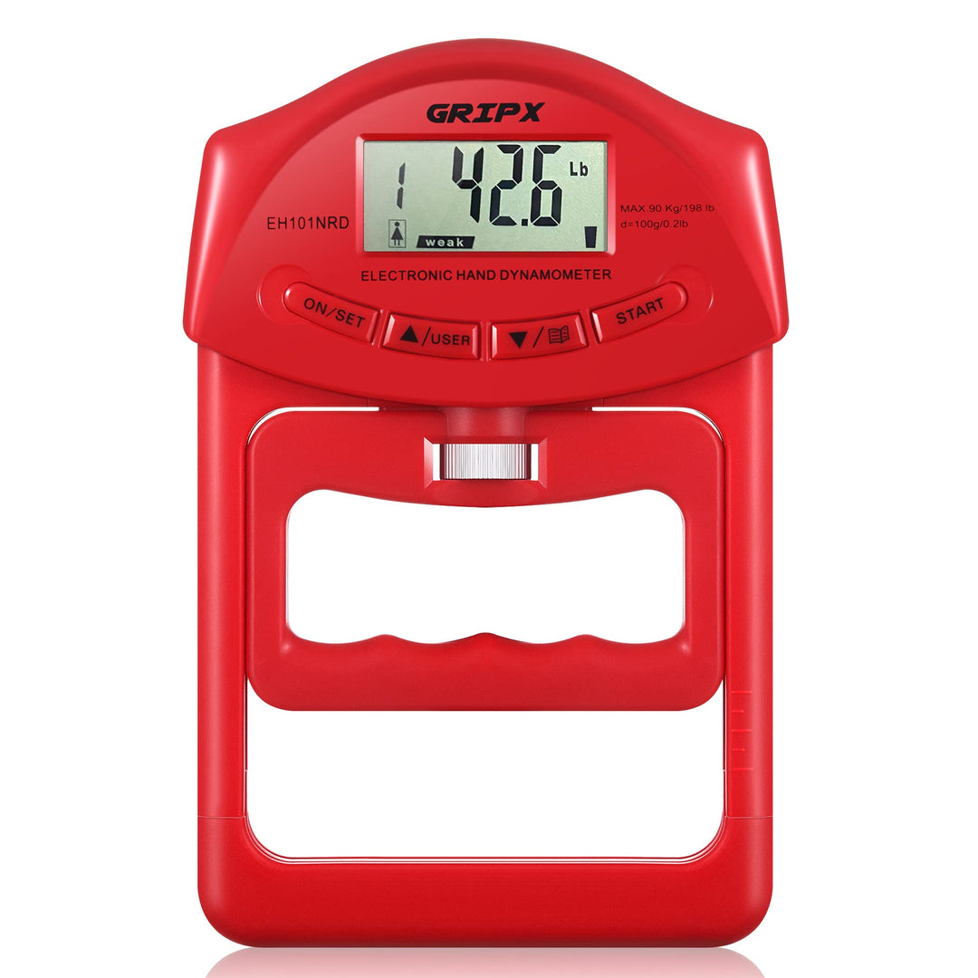 GRIPX Digitaler Handdynamometer Griffstärke-Messgerät Automatische Erfassung der elektronischen Grif