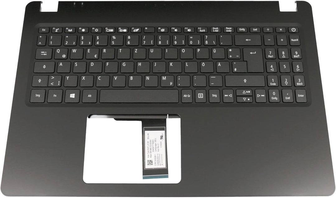 Acer Aspire 3 (A315-42) original Tastatur inkl. Topcase DE (deutsch) schwarz/schwarz