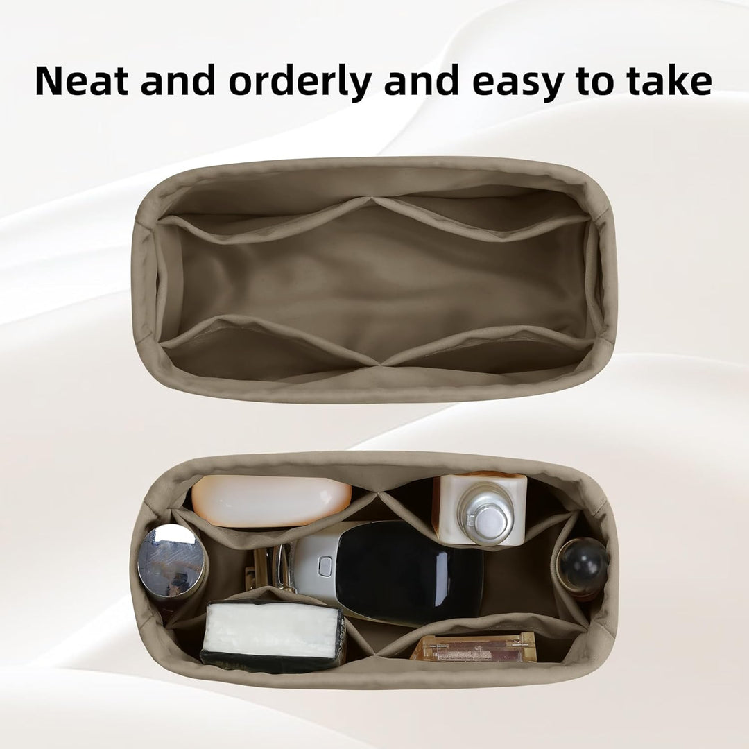 DGAZ Handtaschen Organizer Seide für Birkin 25/30/35/40 Taschen, Taschenorganizer Tasche in Tasche O