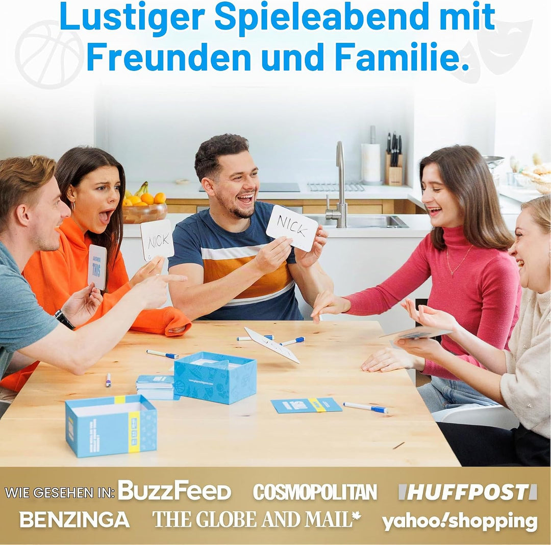 Answer This - English - How Well Do You Know Your Friends? - Fun Party Card Game for Teens &amp; Adults