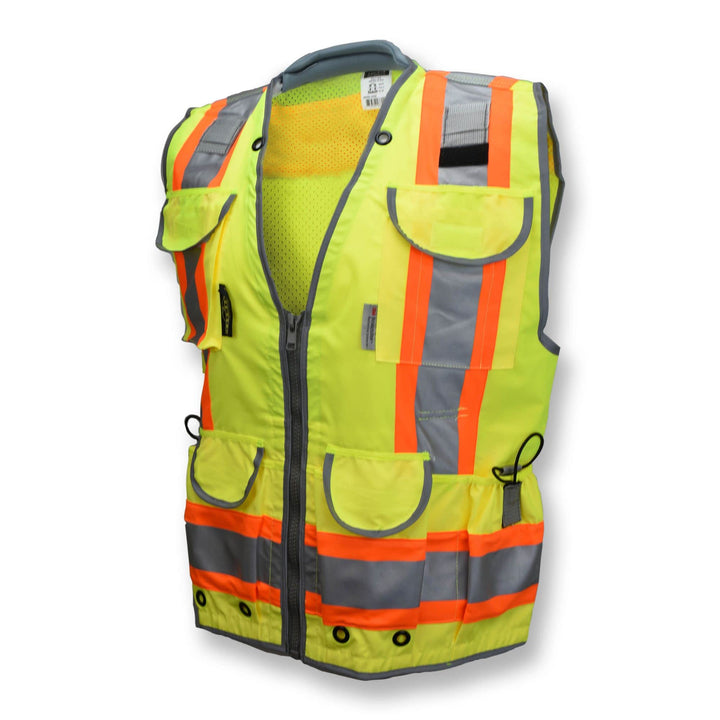 Radians Unisex SV55-2ZGD-2X Industrielle Sicherheitsweste, Grün, XXL XXL Grün, XXL Gr&amp;