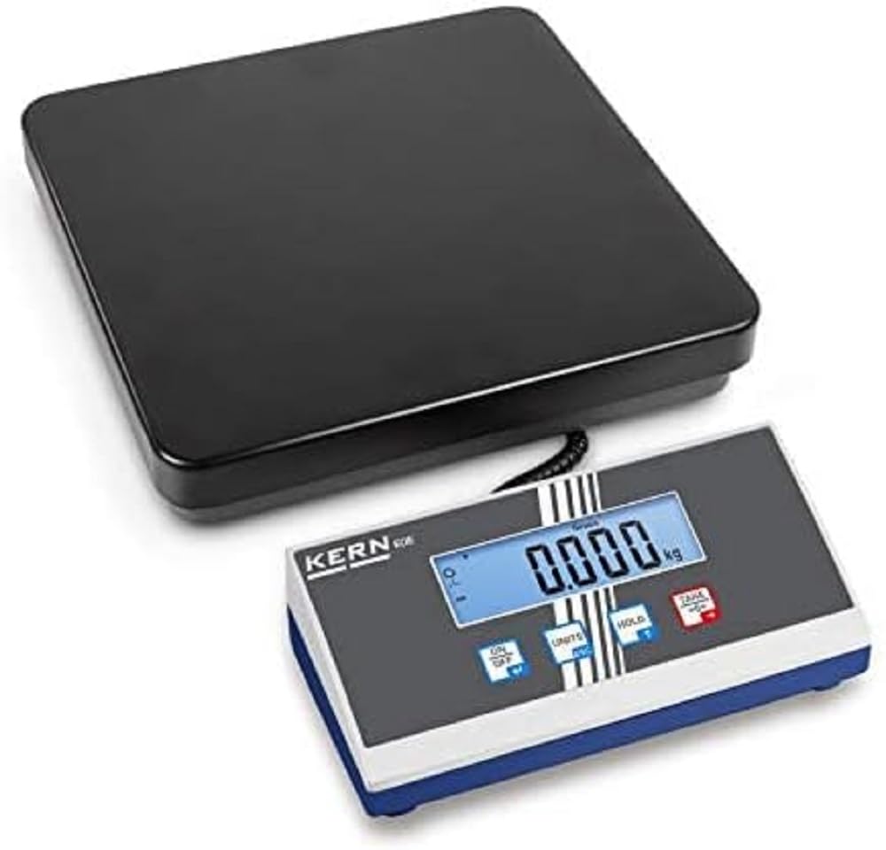 KERN Paketwaage EOE 10K-3 (Wägebereich max. 15 kg, Ablesbarkeit 5 g, Reproduzierbarkeit 5 g, Lineari