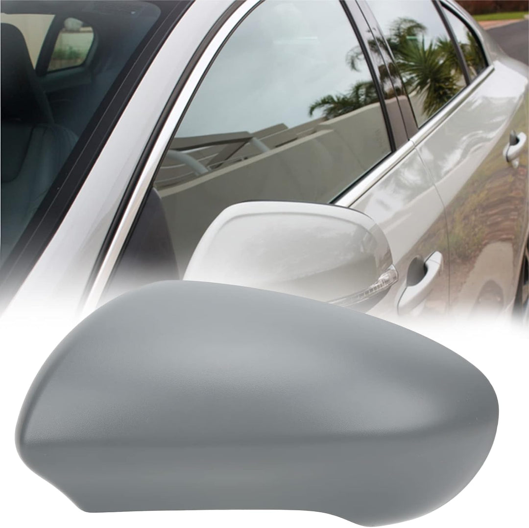 Graues Rückspiegelgehäuse, Ersatz für Türrückspiegelabdeckungen für Nissan Qashqai J10 2007-2014(lin