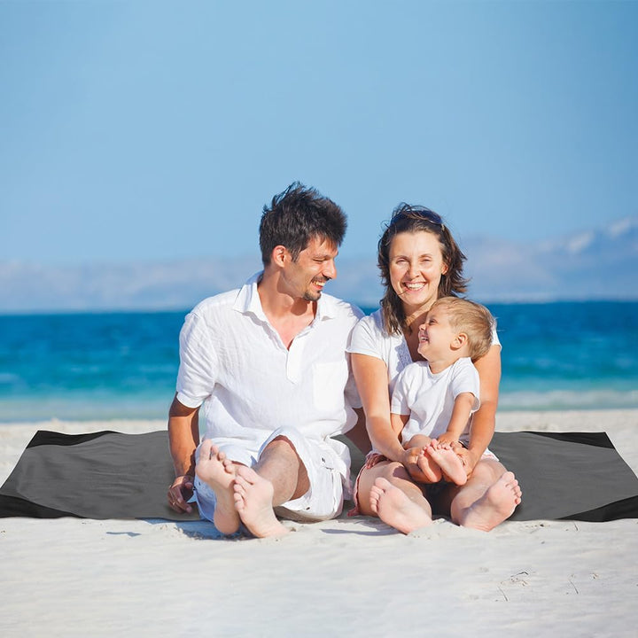 Ainiv Mini Picknickdecke, Ultraleicht tragbare Stranddecke, Sandabweisende Camingmatte, Ultraleicht