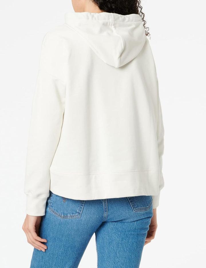 camel active Damen Kapuzenpullover XS Creme, XS Creme