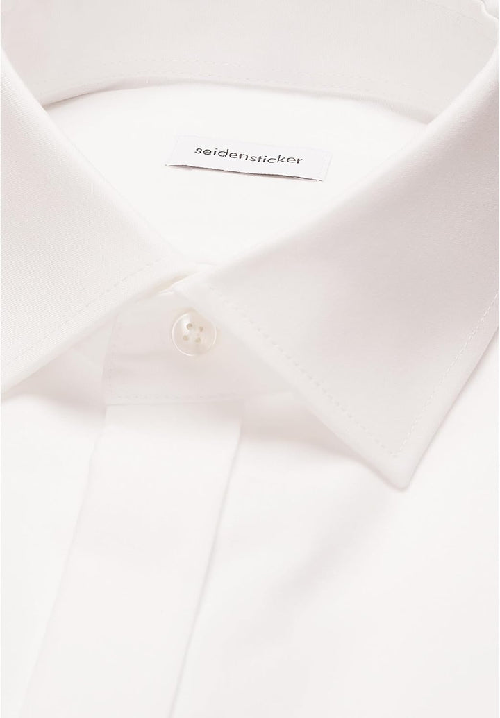 Seidensticker Herren Men Shaped Gala Businesshemd 37 Ecru(245270), 37 Ecru(245270)