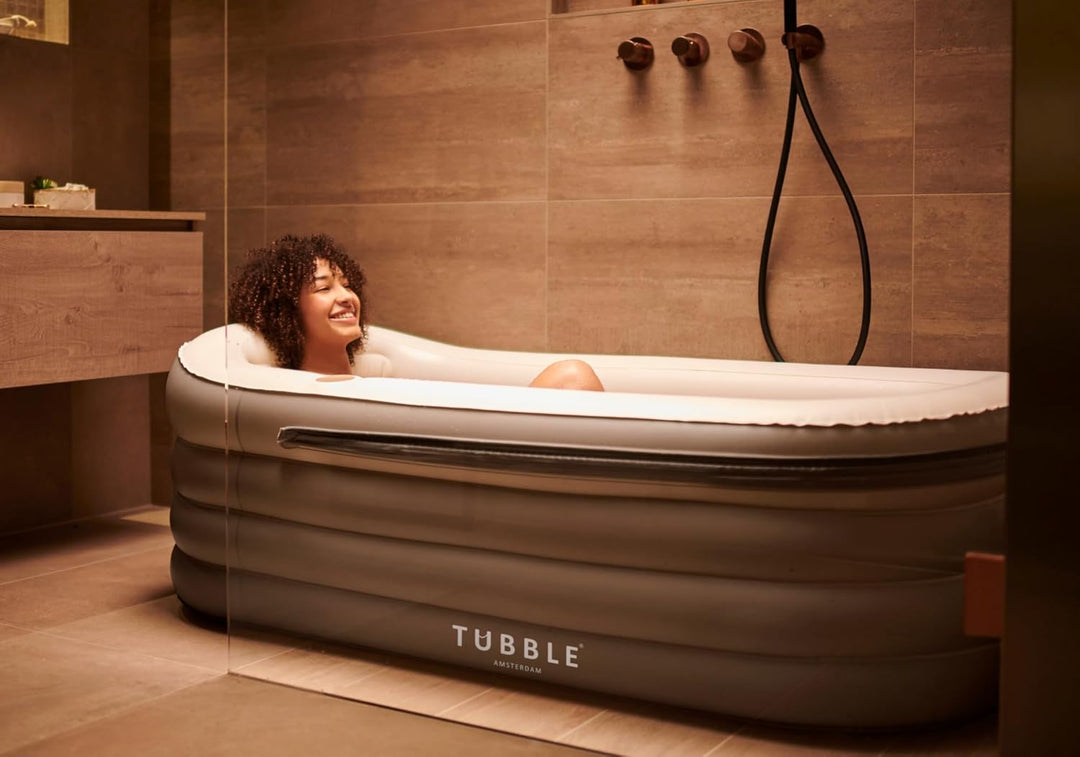 Tubble® Royale Aufblasbare Badewanne - Verwendung als Heiss- und Eisbad - Schneller Aufbau in 1min -