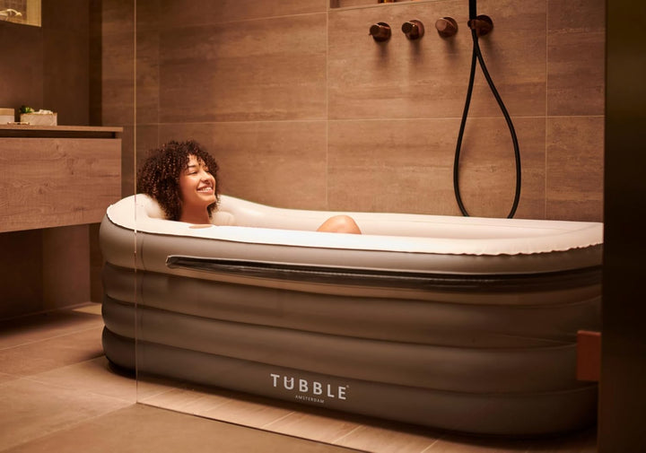 Tubble® Royale Aufblasbare Badewanne - Verwendung als Heiss- und Eisbad - Schneller Aufbau in 1min -