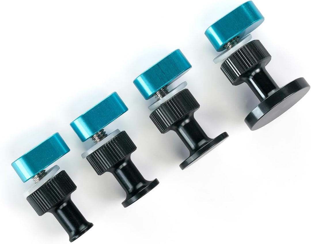 Fungo Klebeadapter 4-teilig 10-15-20-25 mm zum Dellen entfernen PDR Tools