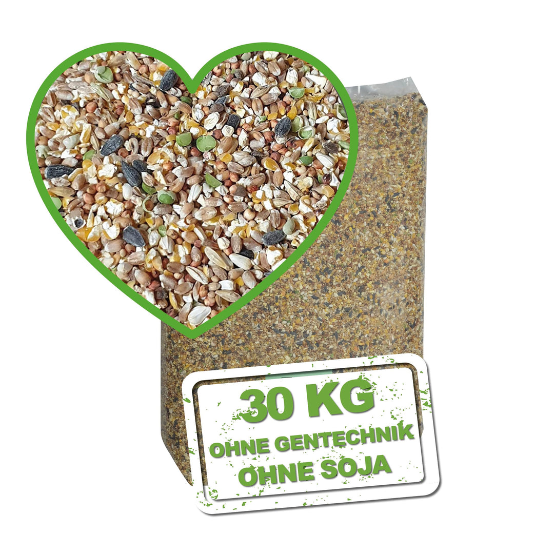 Meine Hennen, KÖRNER VITAL EXZELLENT Plus 30 kg. Premium Hühnerfutter und Wachtelfutter, Körnerfutte