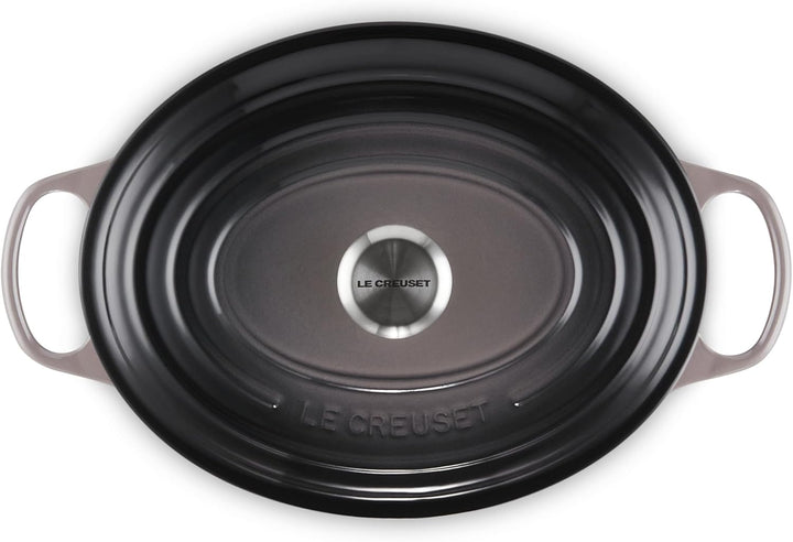Le Creuset Signature Gusseisen-Bräter mit Deckel, Ø 31 cm, Oval, Für alle Herdarten und Induktion ge