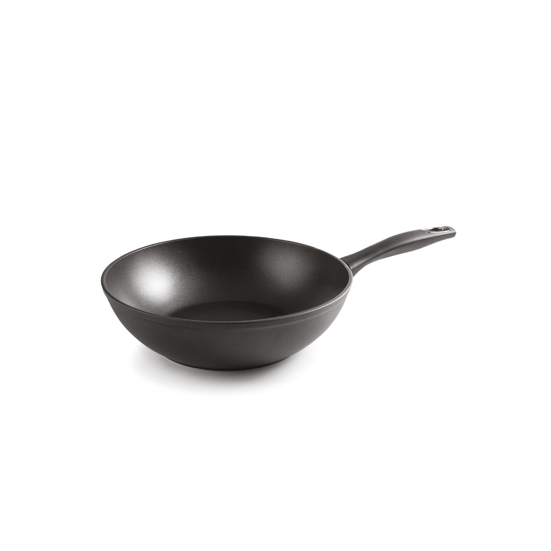 IBILI 400528N WOK NEW INDUPLUS 28 CM, Stainless Steel