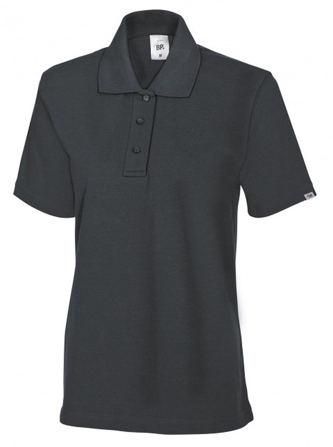 BP 1648-181-56-L Poloshirt für Frauen, 1/2 Ärmel, Polokragen mit Knopfleiste, 64 cm, 220,00 g/m² Sto