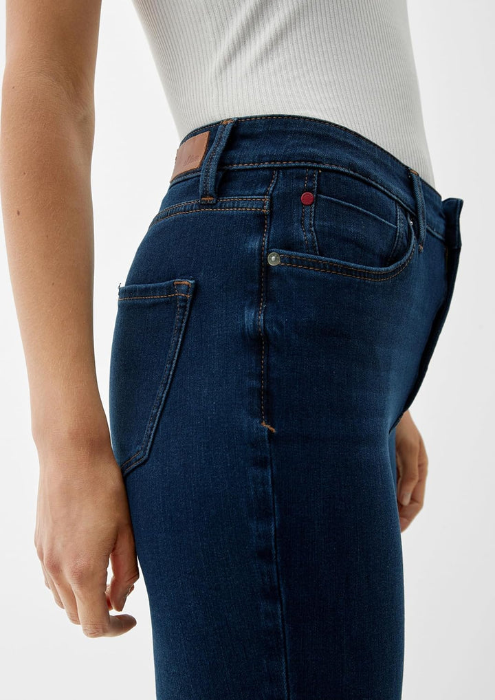s.Oliver Ankle-Jeans Izabell/Skinny Fit/High Rise/Skinny Leg 34 59z6 Blau, 34 59z6 Blau