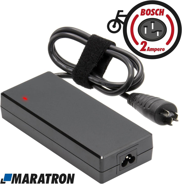E-Bike Kompakt-Ladegerät 36-2/100-240 für Bosch Active/Performance Line (0275007915) von MARATRON (2