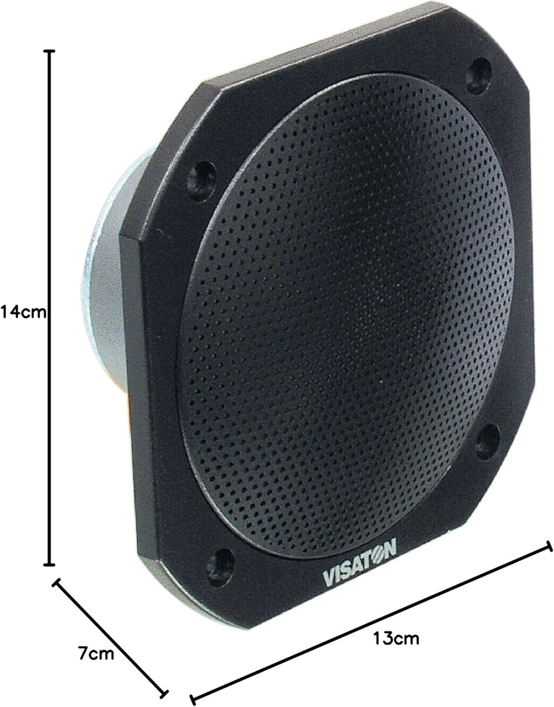 Visaton 2101 Lautsprecher FRS 10 WP 8 Ohm schwarz, 8 S, schwarz