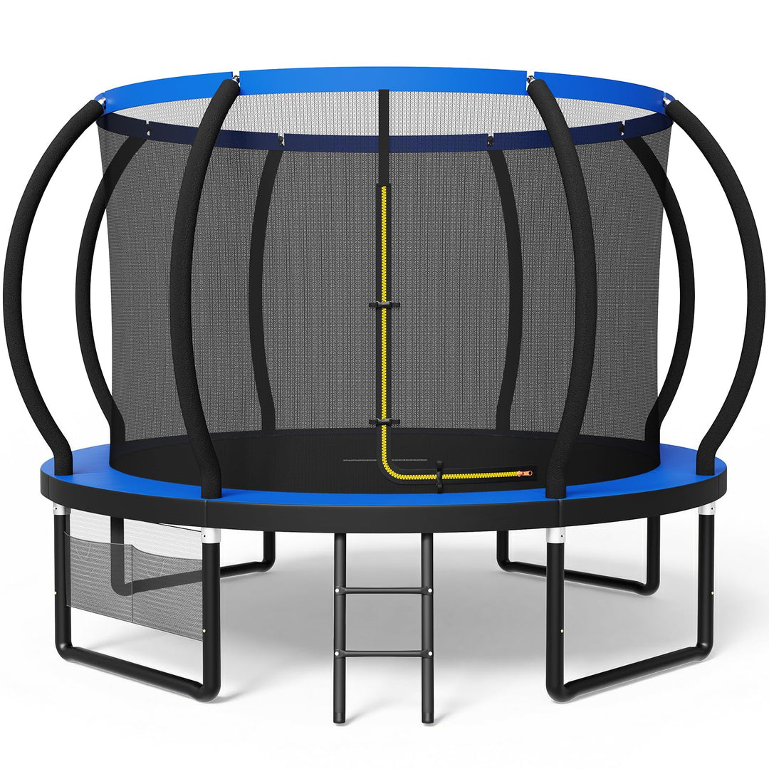 Devoko Trampolin Outdoor Ø 228/305/366cm, GS-Zertifikat, Kindertrampolin Gartentrampolin mi