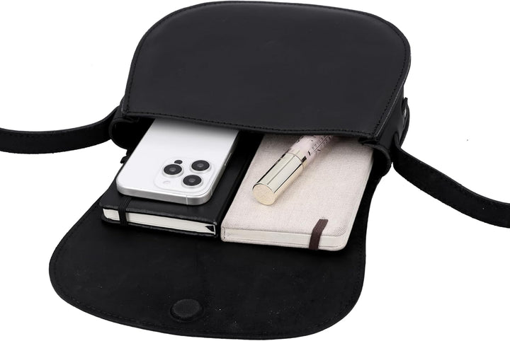 Gusti Umhängetasche Leder - Elenor Damen Handtasche Ledertasche Schultertasche Leder