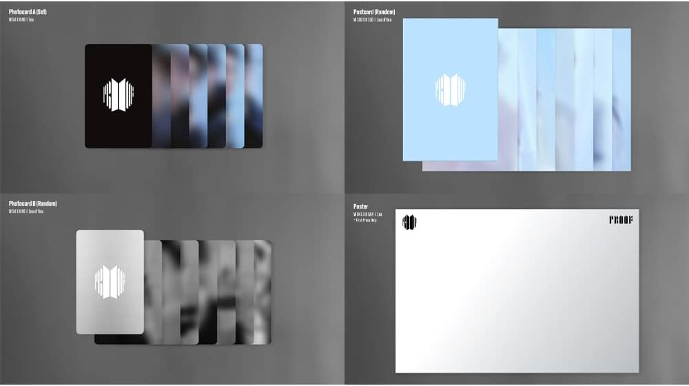 Dreamus BTS - PROOF Album Set (Both Standard and Compact Edition) [Incl. Weverse Pre-Order Benefits]