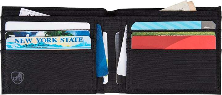 Travelon RFID-blockierende Billfold, schwarz (Schwarz) - 82025-Black-One Size, Schwarz