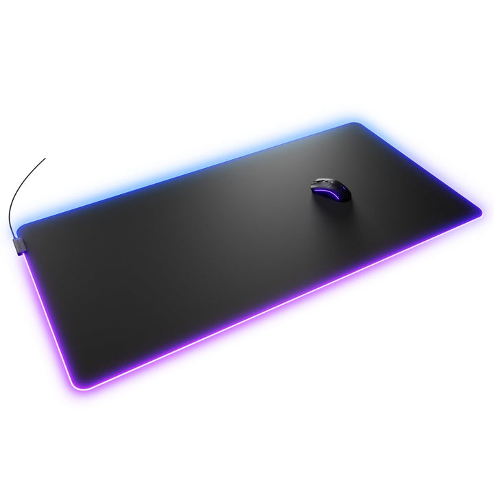GLORIOUS GMP 2 GLED Stoff Gaming Mauspad (3XL) InfiniGlow RGB, 1220x610mm | 2-Zonen-RGB-Beleuchtung,