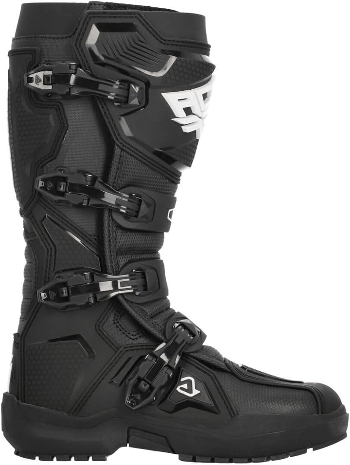 Acerbis Artiglio Motocross Stiefel, schwarz/weiss, 42 Schwarz Weiss 42 EU, Schwarz Weiss 42 EU