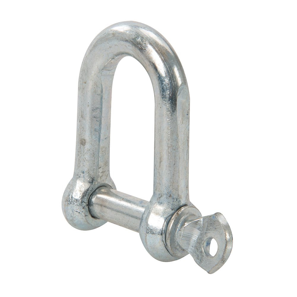 Fixman Verzinkte D-Schäkel, 10er-Pack, 1 Stück, Silber, 441778 M12 Silber, M12 Silber