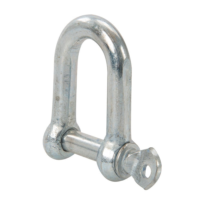 Fixman Verzinkte D-Schäkel, 10er-Pack, 1 Stück, Silber, 441778 M12 Silber, M12 Silber