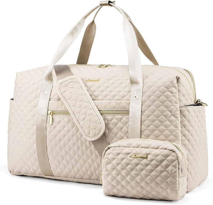 LOVEVOOK Reisetasche Damen Sporttasche Gross mit Laptopfach Weekender Handgepäck Tasche Gym Bag Trav