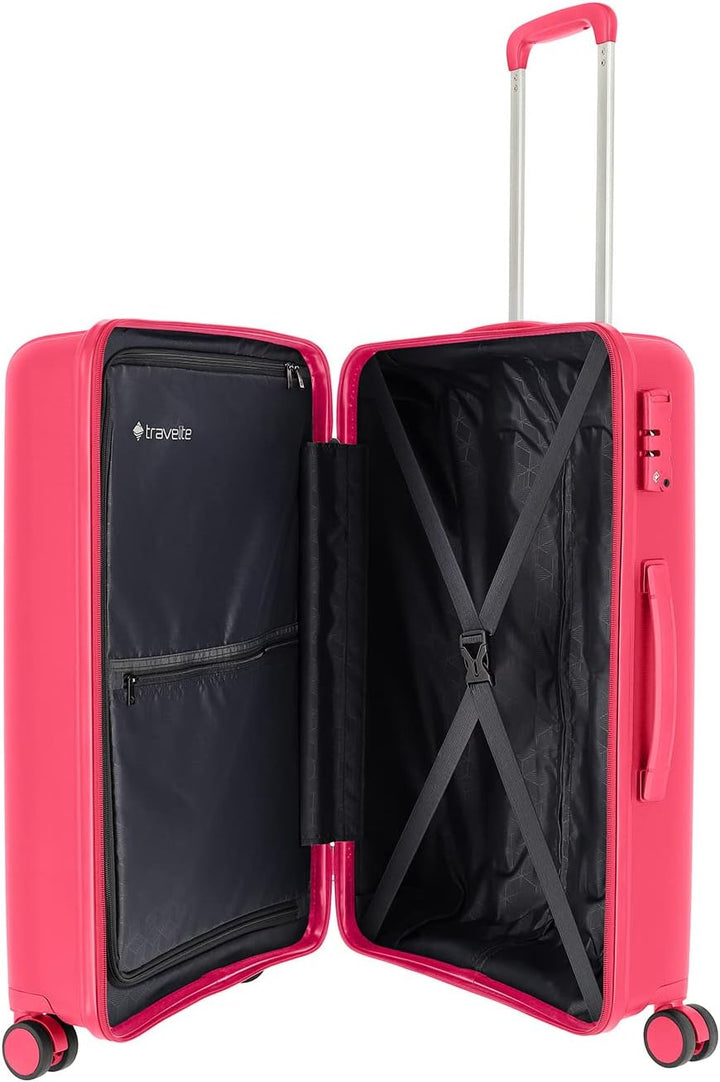 Travelite Vaka - 4-Rollen-Trolley 65 cm M cyclam, Cyclam