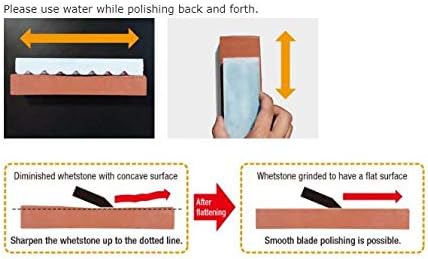 Suehiro Korrektur Schleifstein Körnung 280 für Wetzstein Japanisch Abziehstein Hergestellt in Japan