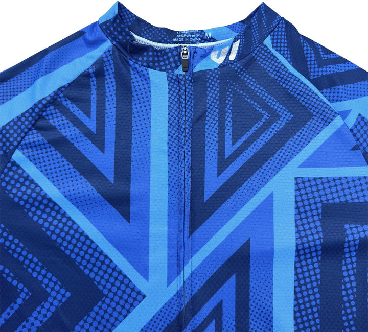 Wulibike Radtrikot Herren Langarm - Rennrad Trikot Herren Reissverschluss mit Taschen, Sommer Atmung