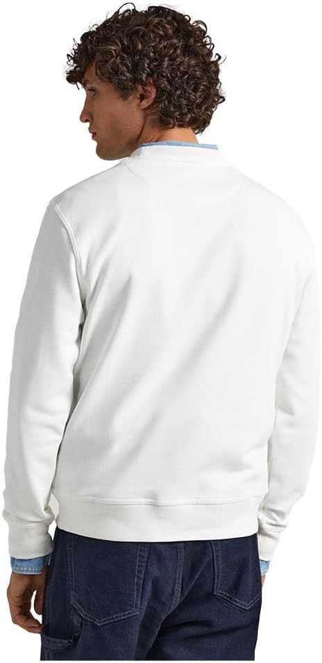 Pepe Jeans Herren Medley Crew Sweatshirt M White (Off White), M White (Off White)