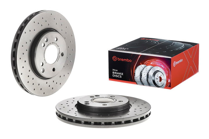 BREMBO 09.8304.2X Bremsscheiben