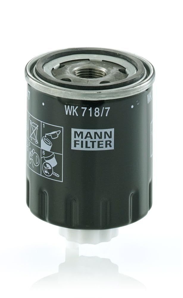MANN-FILTER WK 718/7 Kraftstofffilter – Für Nutzfahrzeug