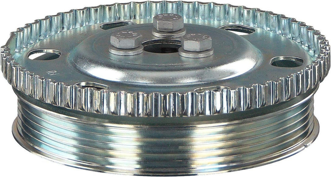 febi bilstein 44813 Riemenscheibe (entkoppelt) für Kurbelwelle, mit Polrad und Schrauben , 1 Stück