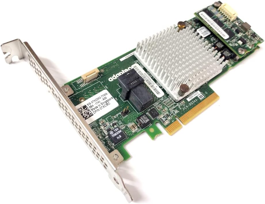 Adaptec 2277600-R RAID Adapter (MD2-Low Profile, PCI-e 3.0 8X, 12Gbps)