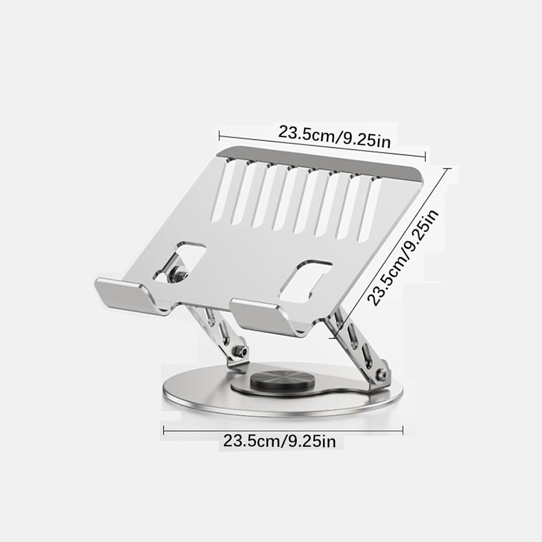 Laptop Ständer Verstellbarer Laptopständer 360° Drehbar Ergonomischer Laptop Halterung Belüfteter No