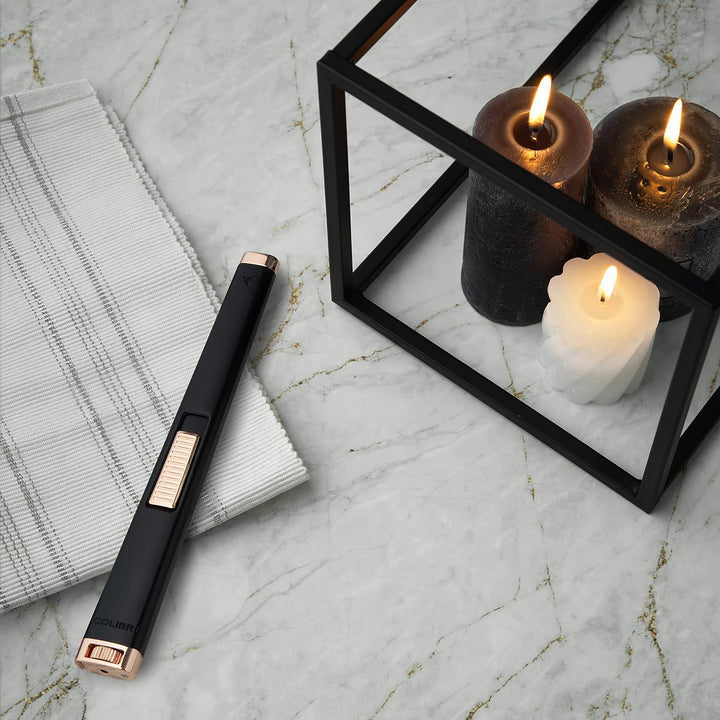 Colibri Aura Jet Flame Kerzenanzünder | Langes Stabfeuerzeug Mit Grosse Reichweite | Luxuriösem Fini