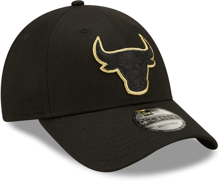 New Era Chicago Bulls NBA Diamond Era Black 9Forty Adjustable Cap Einheitsgrösse #7-28712, Einheitsg