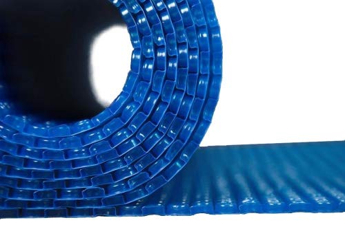 Teichabdeckung Isolierfolie Noppenfolie blau Winter Folie Anti EIS Pool Teich Isolierung 200cm breit