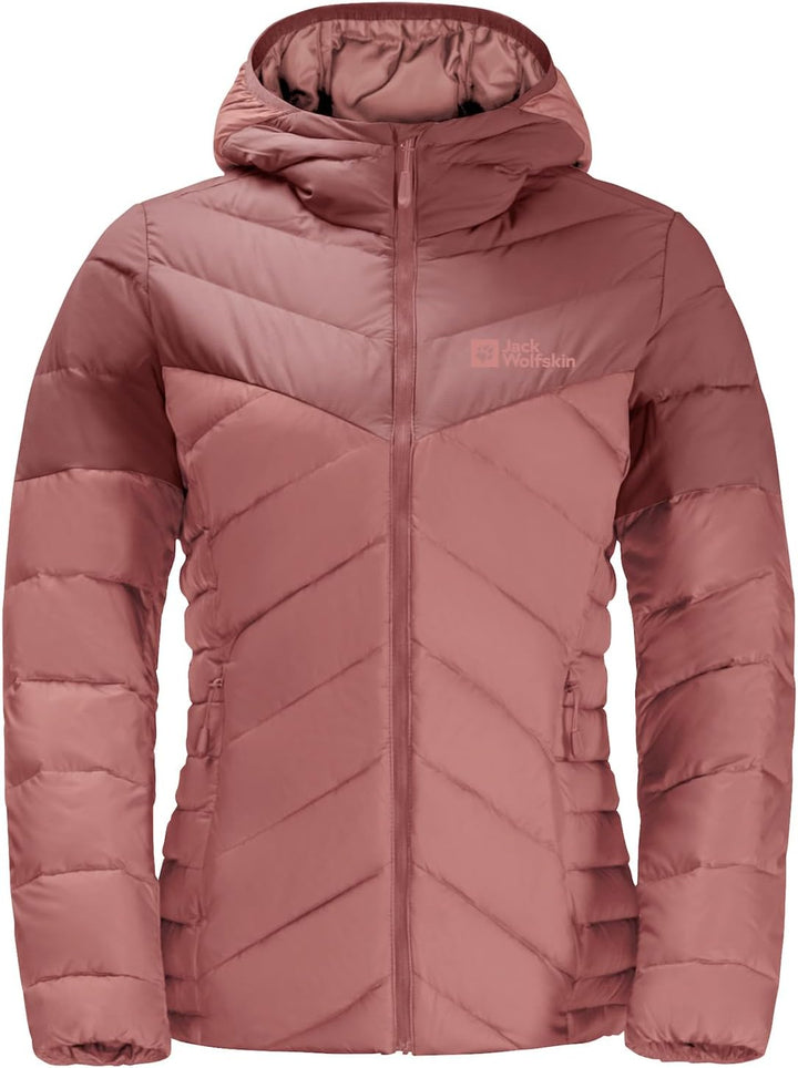 Jack Wolfskin Damen Tundra Down Hoody W Daunenjacke S blush powder, S blush powder
