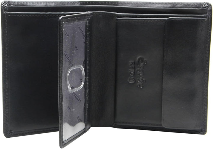 Esquire Compact Geldbörse Leder 9 cm
