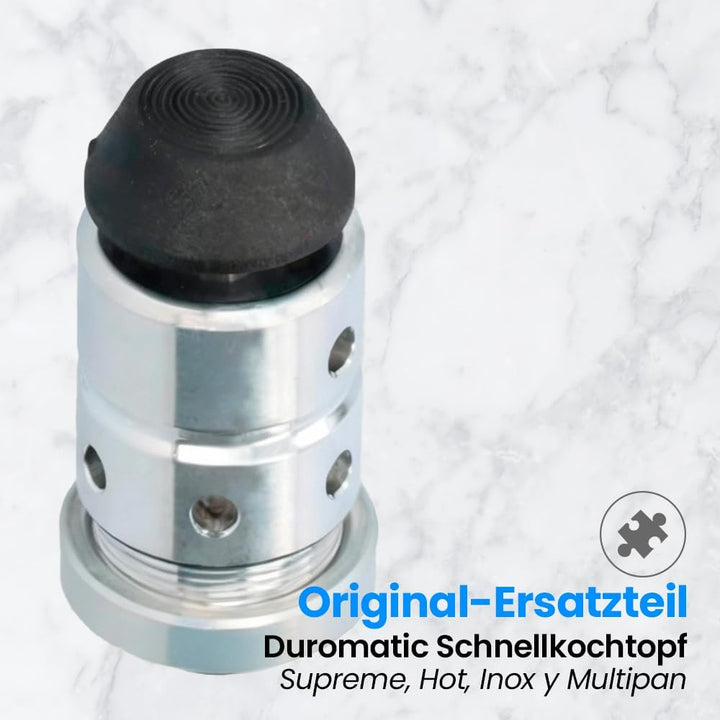 Anakel Home Ersatzventil für Schnellkochtopf Duromatic Supreme, Hot, Inox und Multipan I Nachfüllpac