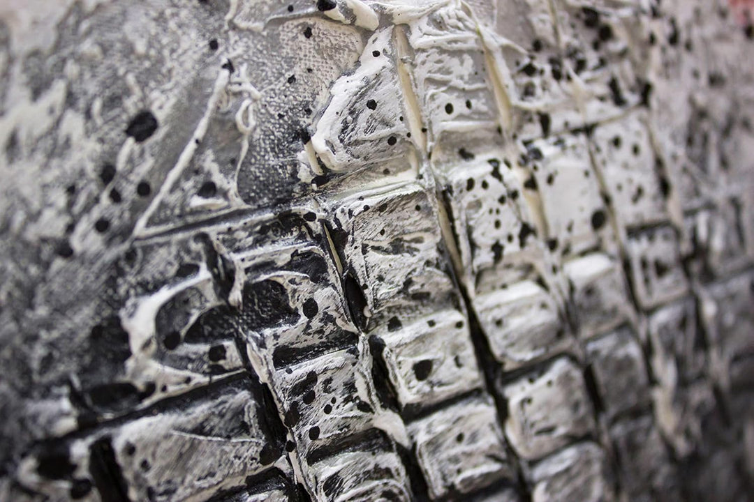 YS Handgemalte acrylbilder Abstraktion VII | Acryl abstrakt bild für wohndecor Art Acrylbilder auf l
