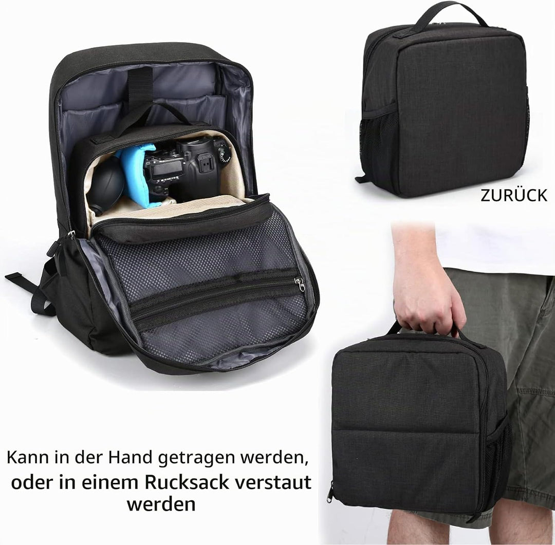 BAIGIO Gepolstert Kamera Einsatz Innentasche Stossfest Foto Insert Tasche DSLR SLR Fototasche Kamera